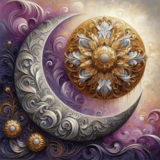 INSPIRAZIONS GREETING CARD Sun and Moon
